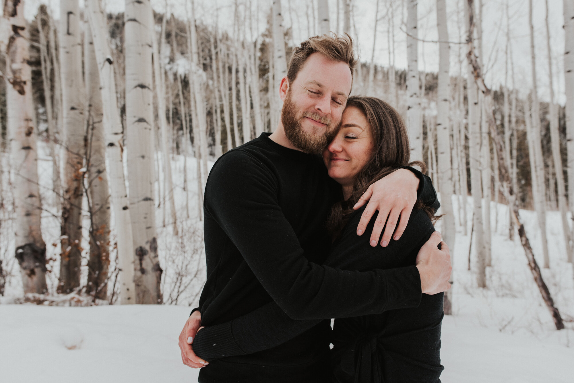 Mountain Engagement Session Vail Colorado